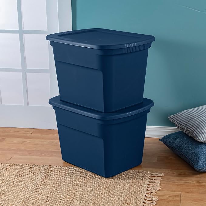 Sterilite 32-Pack Plastic Storage Bins, 18 Gallon Tote Containers - Image 6