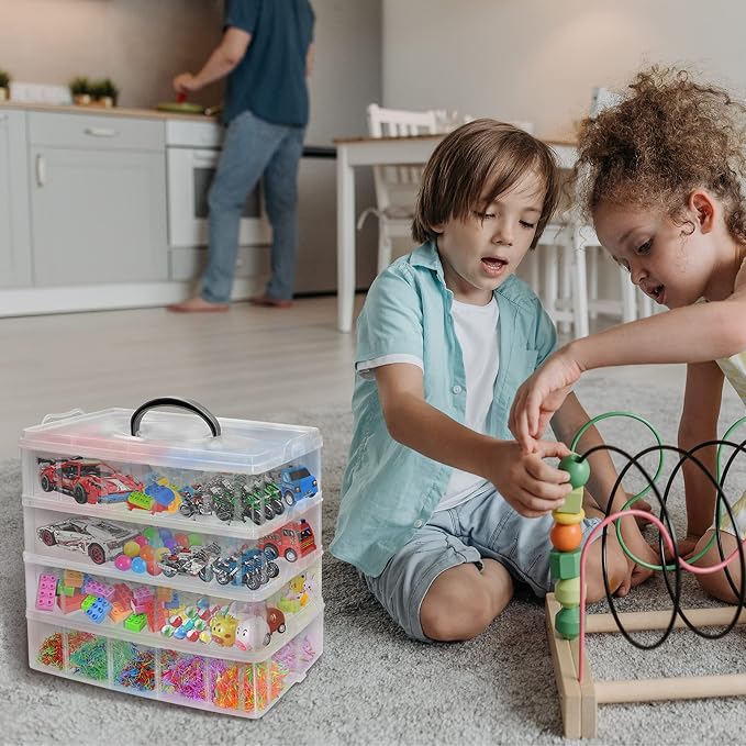 4-Tier Stackable Storage Container Box - Image 8