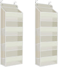 2 Pack Over The Door Organizer, Hanging Storage Organizer by SpaceHacks