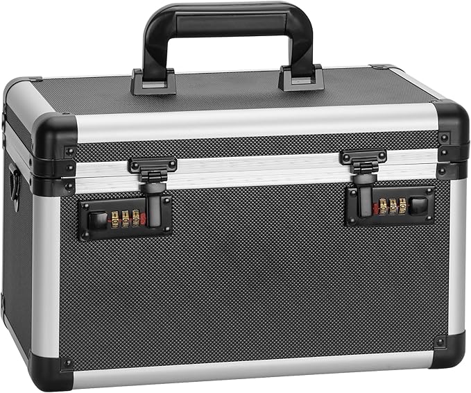 Medicine Lock Box with Combination Lock by GODLONSEN