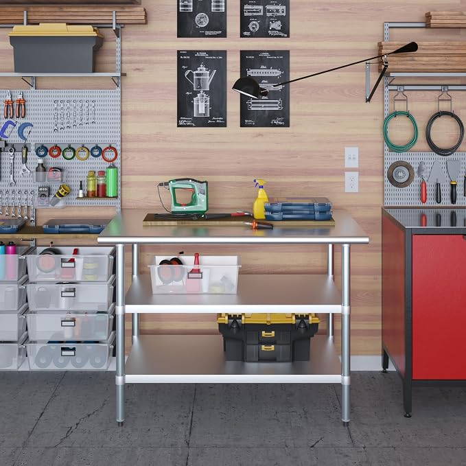 AmGood Stainless Steel Work Table - Image 7