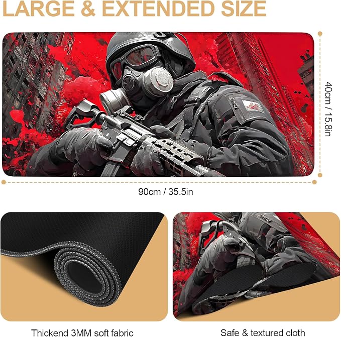 Large Extended Gaming Mouse Pad - Image 2