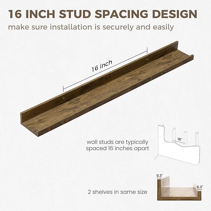 Axeman 30 Inch Floating Shelves - Image 4