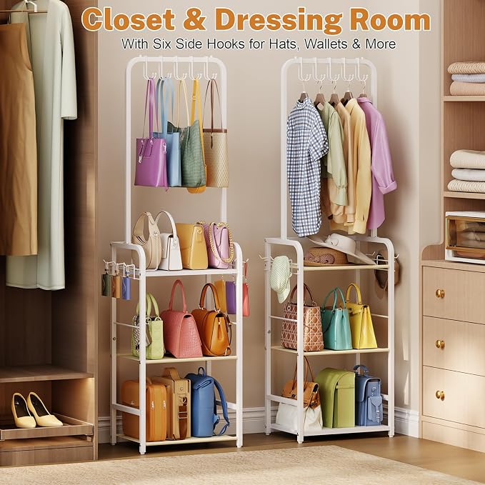 Tall Purse Organizer for Closet - Image 4