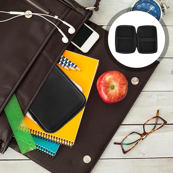 2pcs Compact Electronic Travel Organizer Cable Bag Shockproof Cord Storage - Image 7