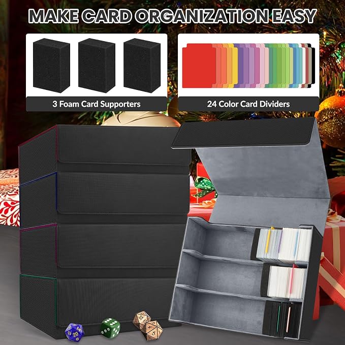AOBOPLE Trading Card Storage Box, 1800+ Card Box Storage - Image 6