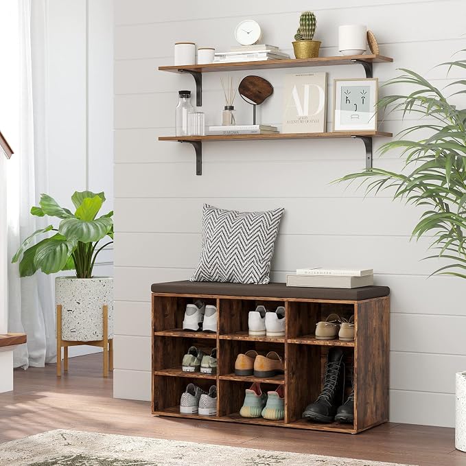 DINZI LVJ Shoe Storage Bench - Image 7