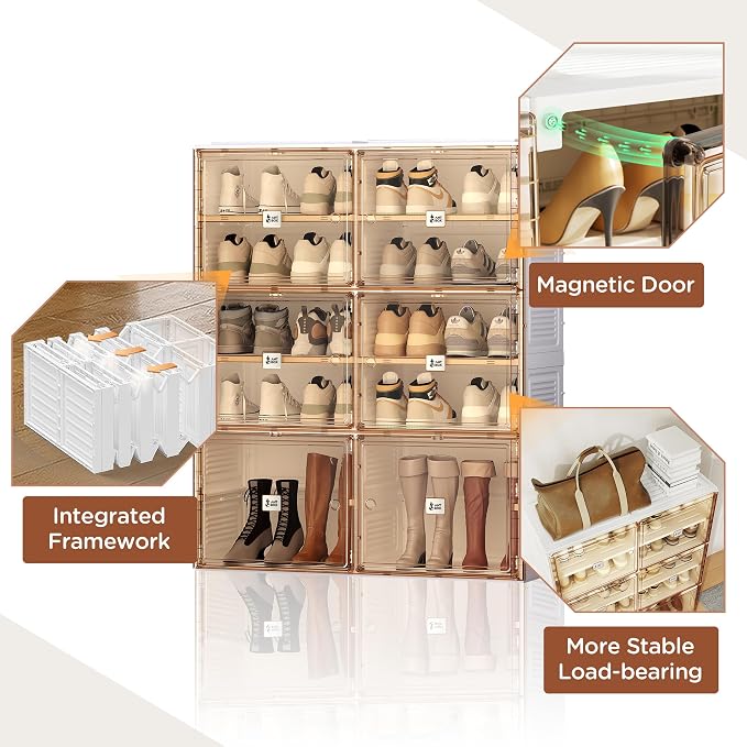 ANTBOX Portable Shoe Rack Organizer - Image 4