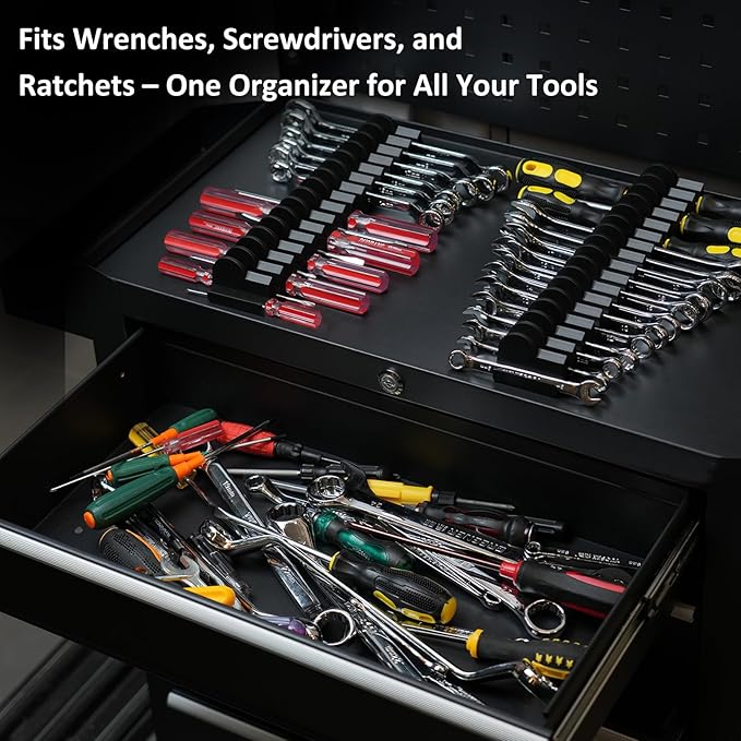 80 pcs Modular Wrench Organizers - Image 2