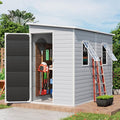 4x8 FT Plastic Storage Sheds Outdoor by RichFire