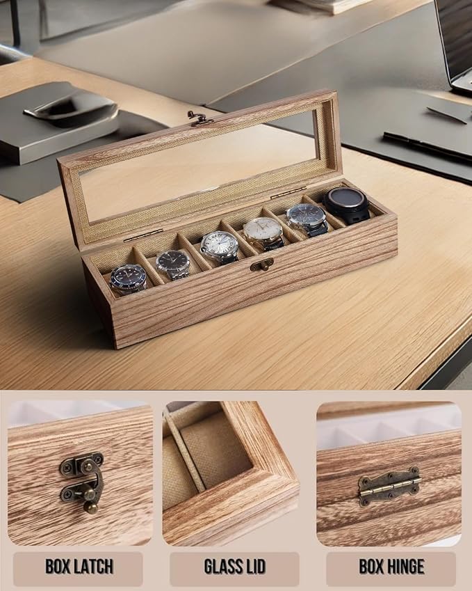 Watch Box, Watch Case for Men Women - Image 2