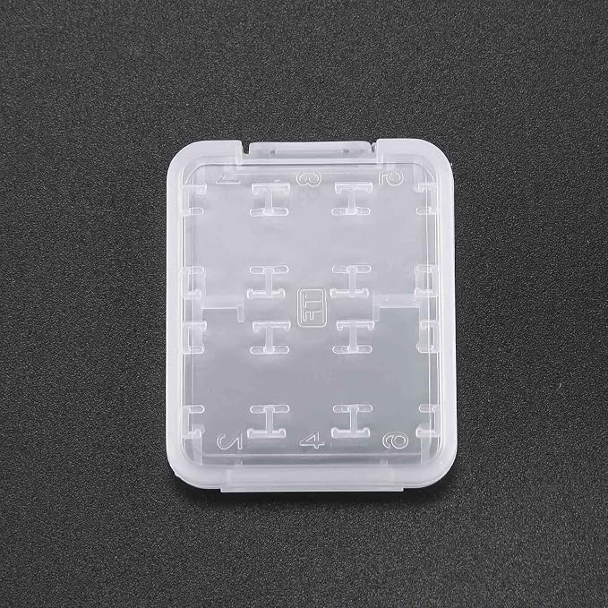Eight in One Plastic SDHC TF MS Memory Card Storage Case Box Protector Holder - Image 7