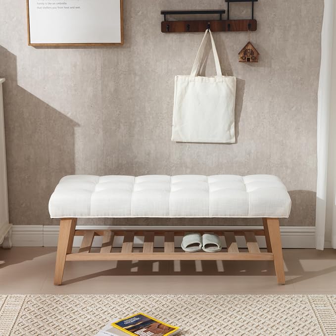 Entryway Shoe Bench Storage Benches - Image 3