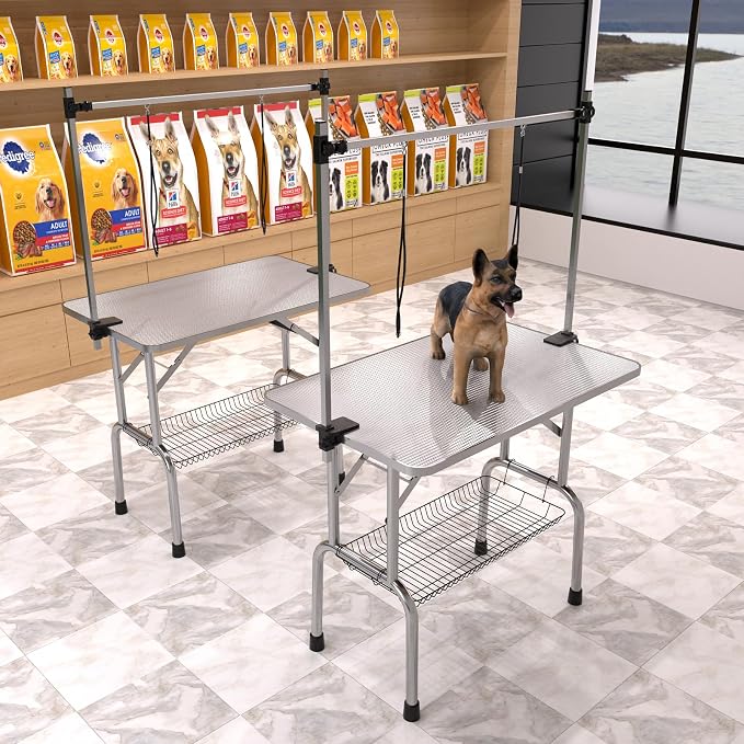 42" Dog Grooming Table Foldable Pet Grooming Tables - Image 4