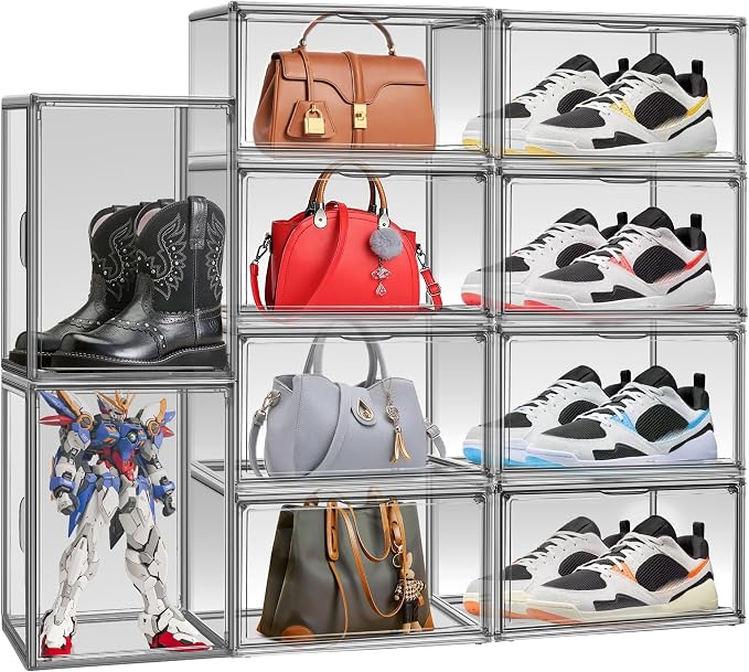1 Pack Shoe Organizers Storage Boxes by DAYOOH