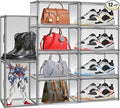 12 Pack Large Shoe Organizers Storage Boxes by DAYOOH