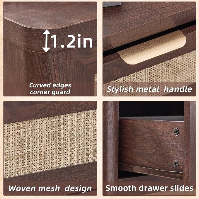 LEYAOYAO Rattan Nightstand - Image 6