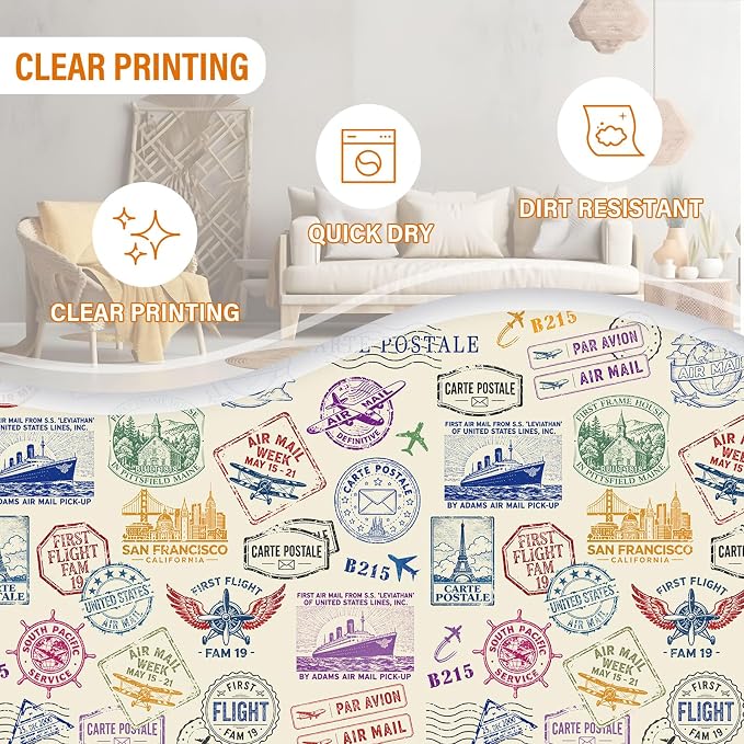 Rectangle Cruise Ship Nursery Storage Basket, Collapsible Storage Box Bin - Image 5