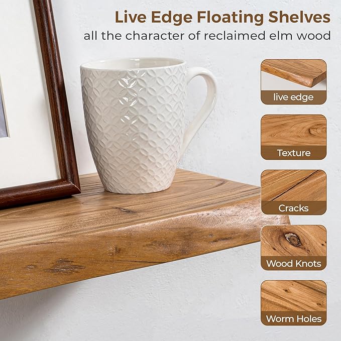 Axeman 24 inch Floating Shelves - Image 4