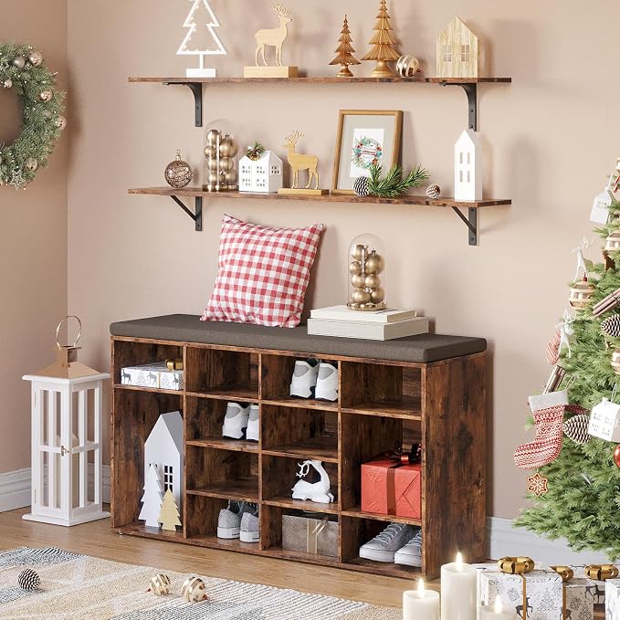 DINZI LVJ Shoe Storage Bench - Image 6