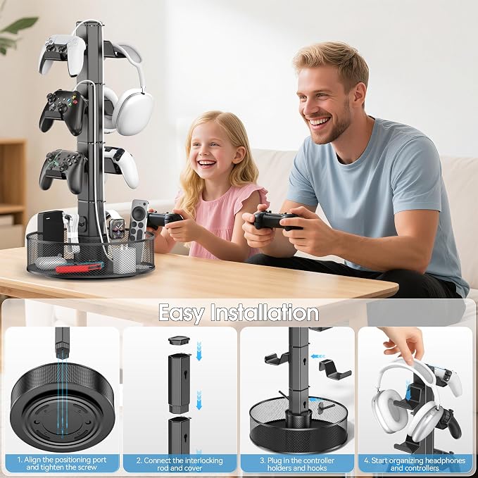 Rotatable Gaming Controller Holder - Image 6