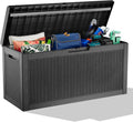 60 GallonOutdoor Storage Box, Resin Deck Boxes Waterproof, IndoorOutdoor Bin by GGYI