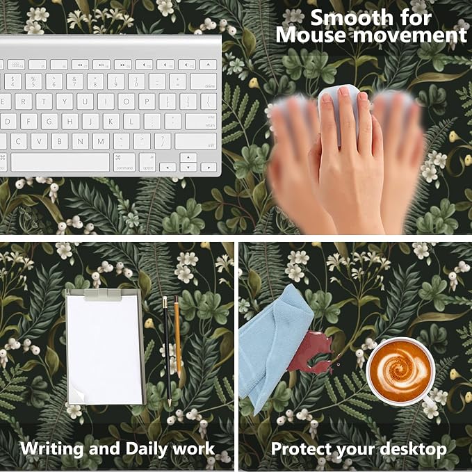 Desk Mat, XXL Extended Mouse Pad Mat - Image 4