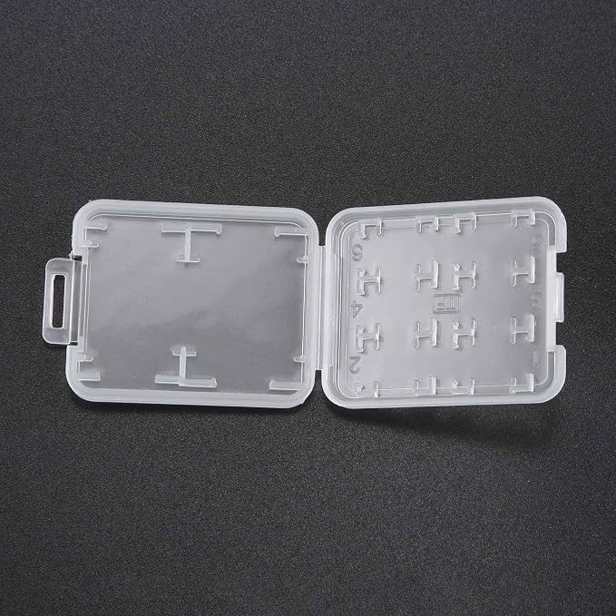 Eight in One Plastic SDHC TF MS Memory Card Storage Case Box Protector Holder - Image 8
