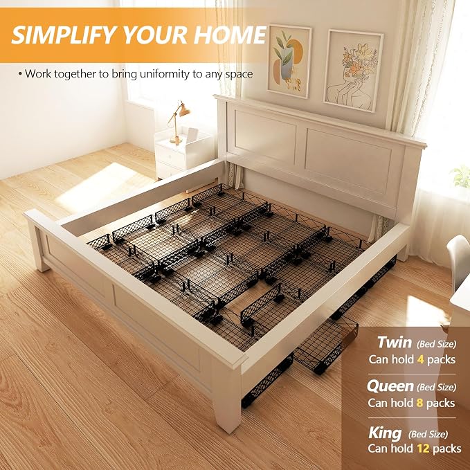 NADAMOO Under Bed Storage with Wheels, 1 Pack Rolling Under Bed Storage - Image 7