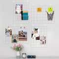 ODOXIA 4-Pack Wire Wall Grid Panel | Photo Grid Wall Decor | Metal Grid Board by Odoxia