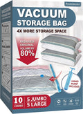 10 Pack Vacuum Storage Bags by Roomimaster