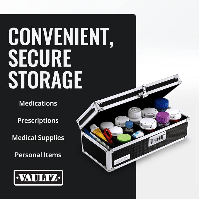 Vaultz Locking Medicine Storage Box - Image 2