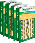 Filterbuy 16x25x5 Air Filter MERV 11 Superior Pet & Allergy Defense, by Filterbuy