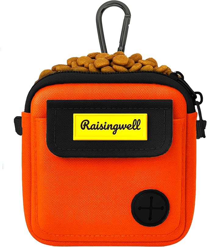 Dog Treat Pouch for Pet Walking and Training by Raisingwell