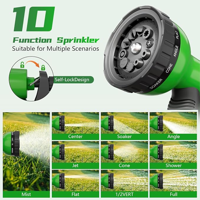 Automatic Retractable Garden Hose Reel 1/2 Inch x 100ft - Image 7