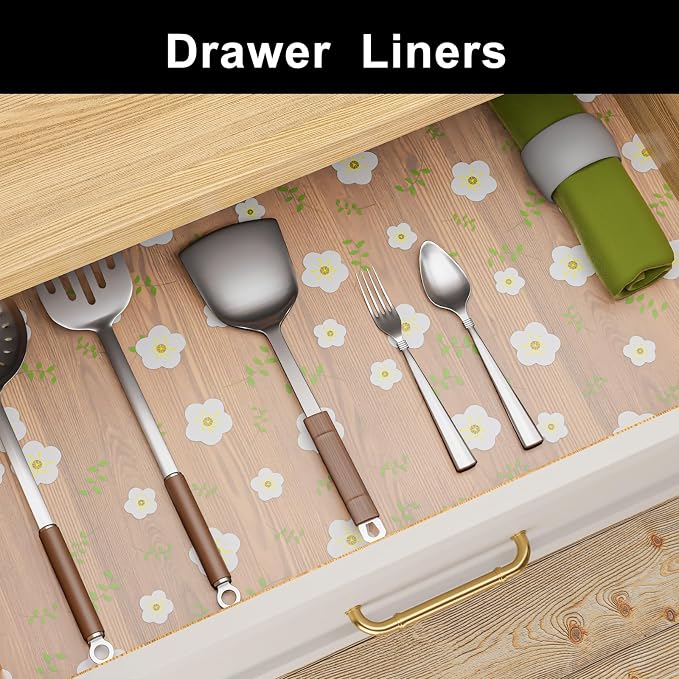 Cooyes Shelf Liner – Premium Non-Adhesive Cabinet & Drawer Liner - Image 4