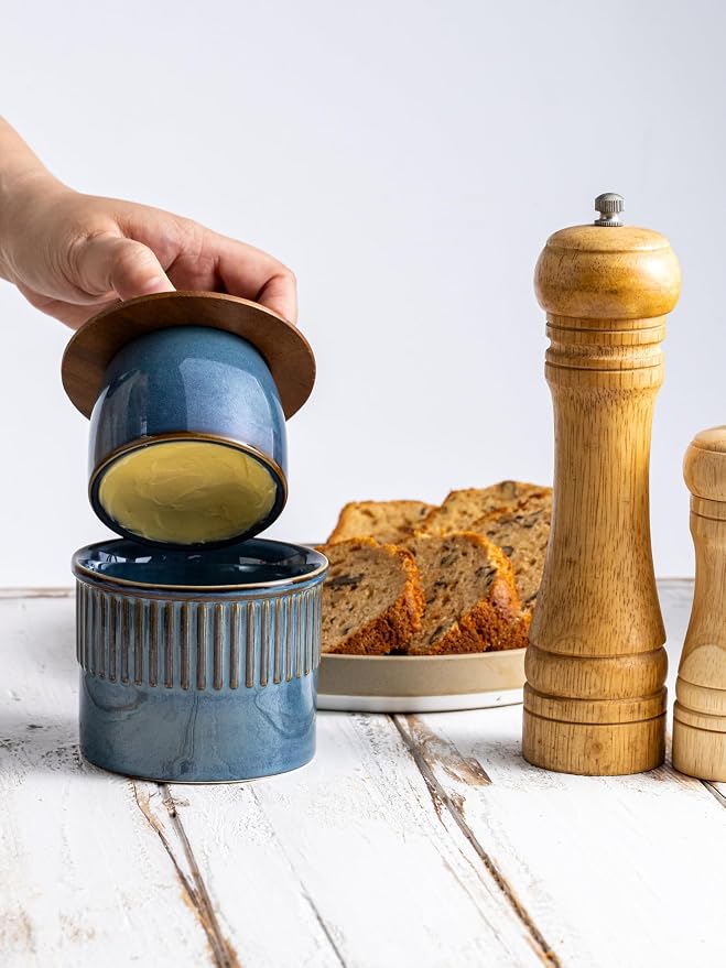 Ceramic Butter Dish with Lid, Butter Crock - Image 8