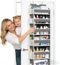 2-Pack Over The Door Organizer Hanging 6-Shelf Storage Organizer by Unknown