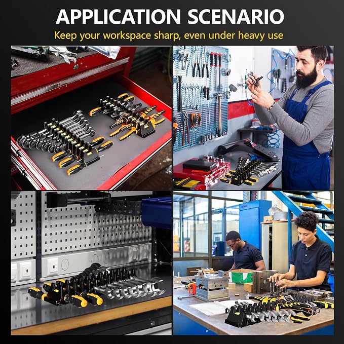 12PCS Magnetic Modular Wrench Organizer Set - Image 8