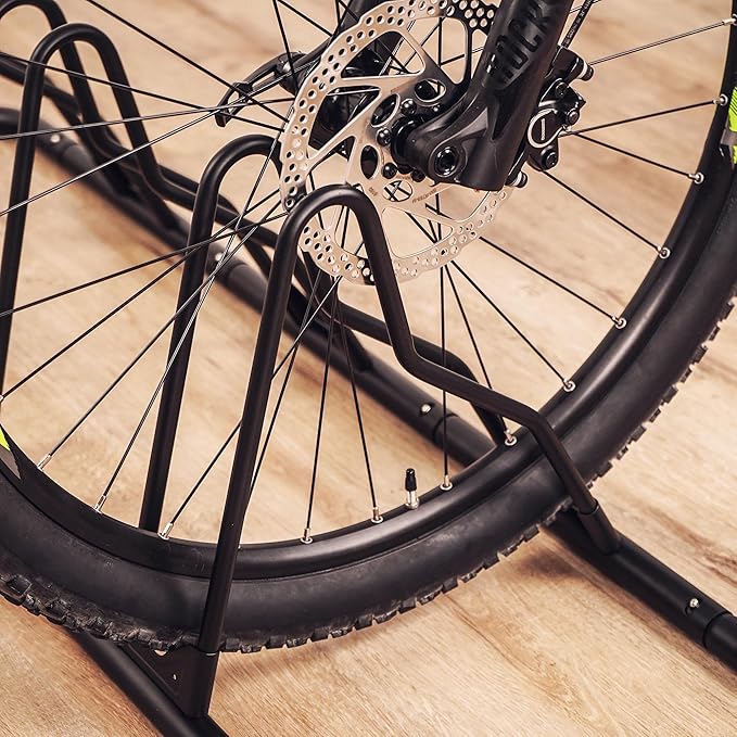 CyclingDeal Bicycle Floor Parking Rack Stand - Image 6