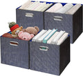 Posprica Storage Cube Basket Bins, 13×13 Foldable Storage Containers by Posprica