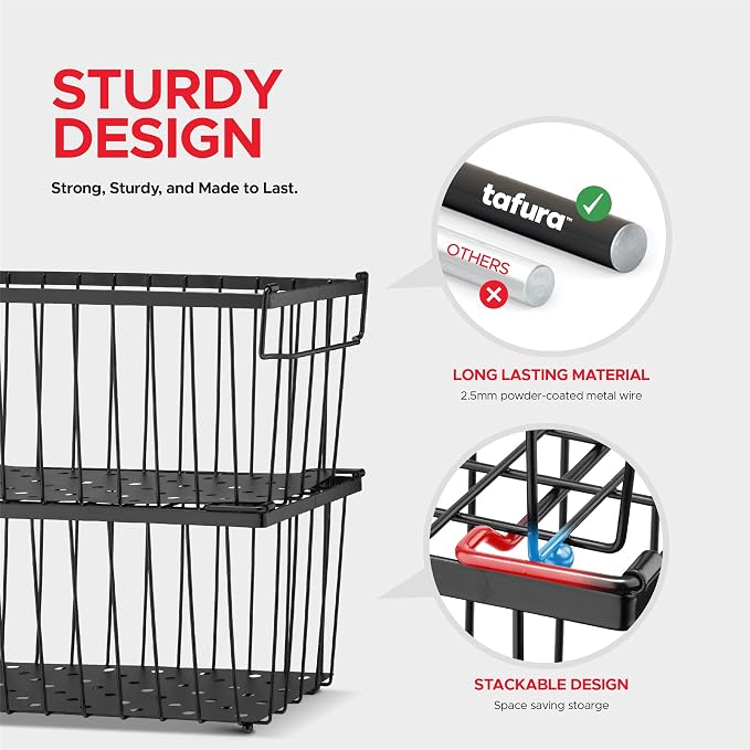 Tafura Freezer Organizer Bins - Image 4