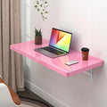 Clikuutory Wall Mounted High Gloss Folding Table, Wall Desk Fold Down by Turnyourhouseintoahome