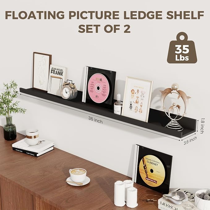 Axeman Floating Shelves for Wall - Image 3