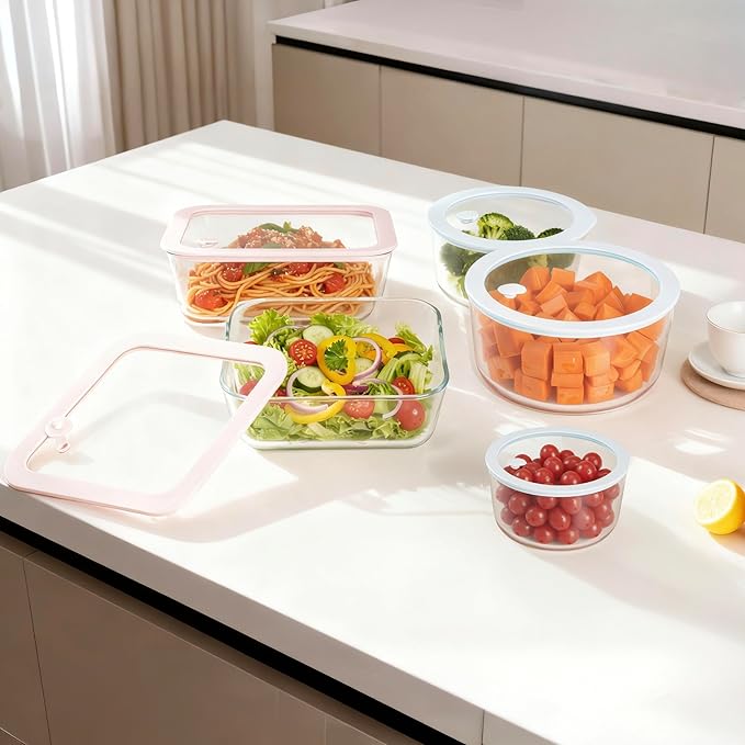 Urban Green Glass Food Container Set - Image 7