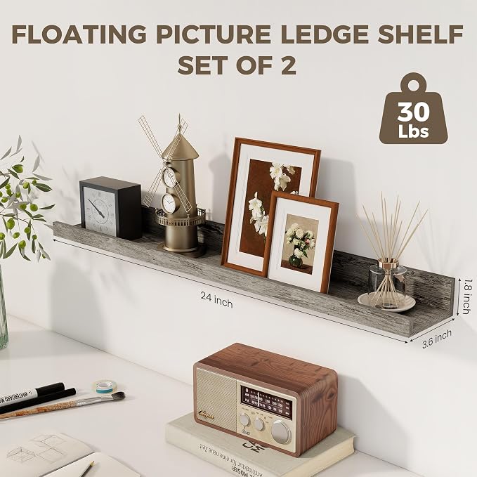 Axeman Floating Shelves for Wall - Image 3