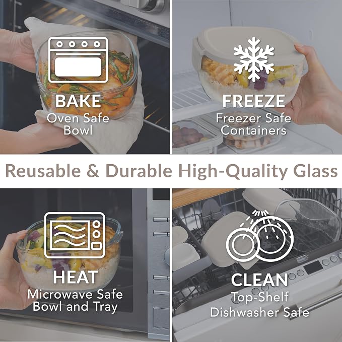 Bentgo Glass All-in-One Salad Container - Image 4