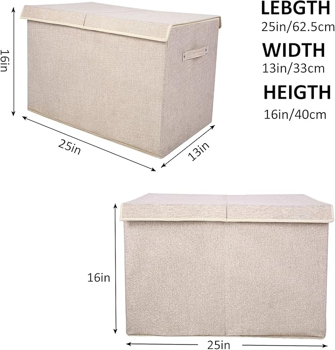 popoly Large Toy Box Chest Storage - Image 4