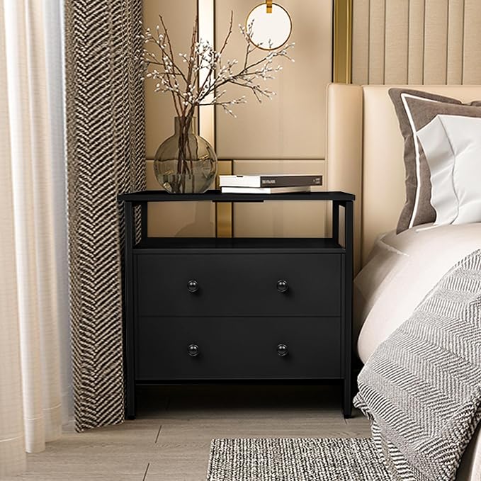 27 inch Wide Night Stand Set 2 - Image 2