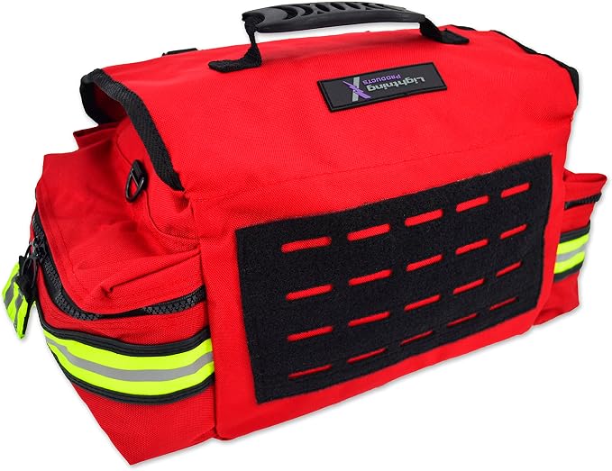 Lightning X Personalized First Responder EMT EMS Trauma Bag w/Stocked First Aid - Image 4